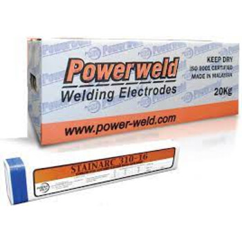POWERWELD STAINLESS STEEL WELDING ELECTRODE E310-16